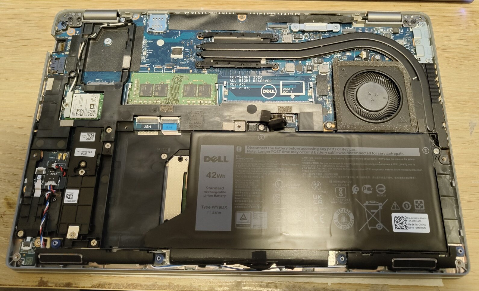 How to replace and fix Dell Latitude 5420 5421 E5420 00FJ0X 0MX89N Hinge (Latitude 5420)